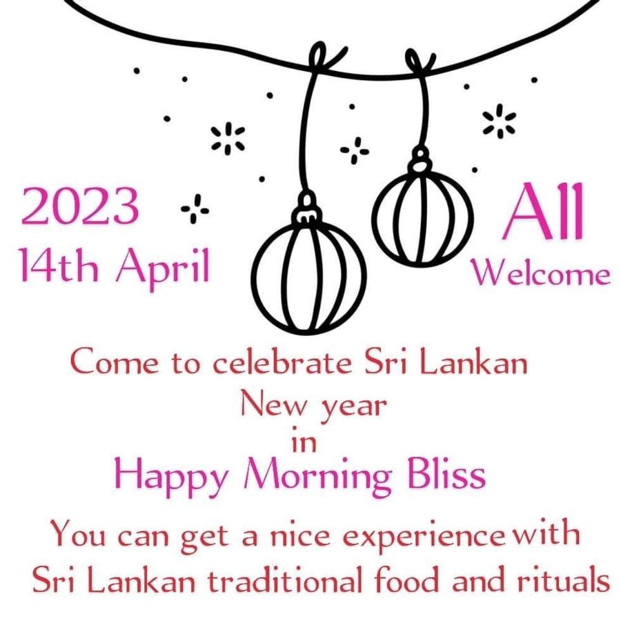 Happy Morning Bliss Bed and Breakfast Mirissa Exterior foto